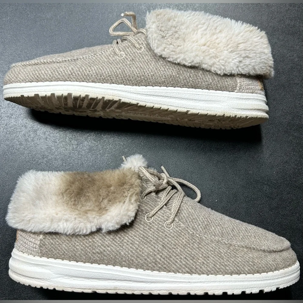 Hey Dude Women's Size 10 Britt Coffee Dye Boots